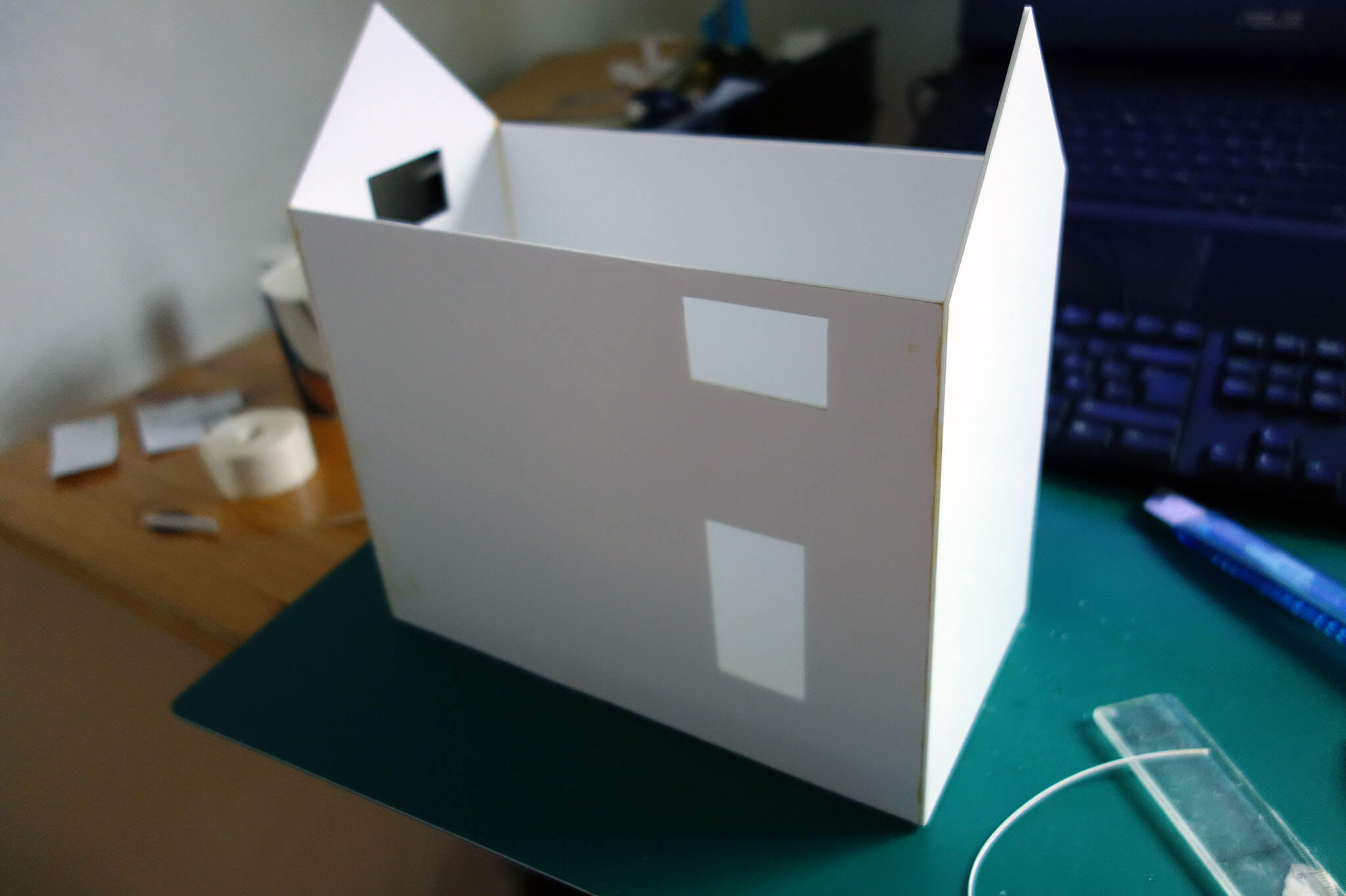 Pikku's house huset_foamboard